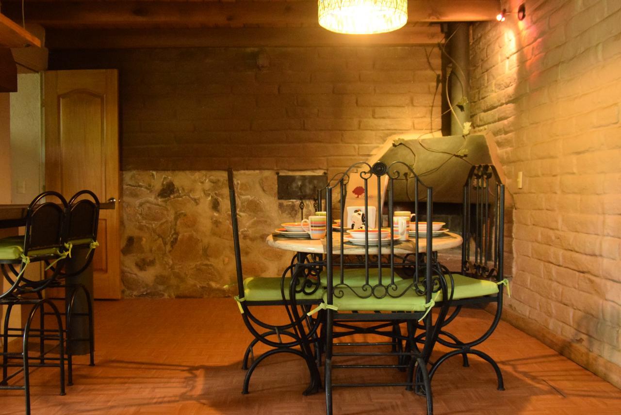 Cabanas El Roble Villa Tapalpa Exteriör bild